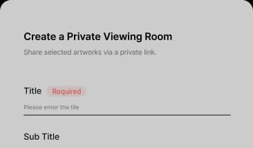 artworks lists
