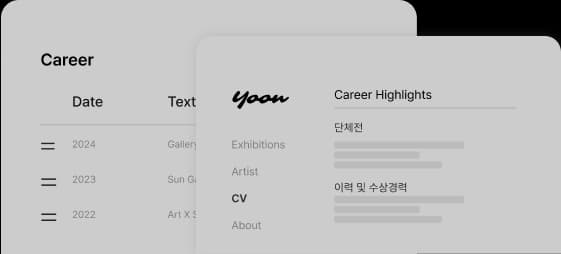 artworks lists